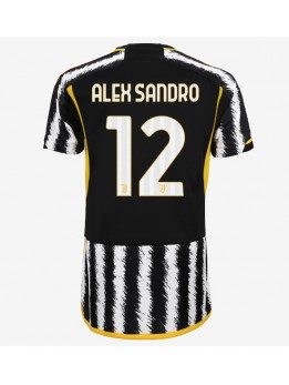 Juventus Alex Sandro #12 Heimtrikot für Frauen 2023-24 Kurzarm